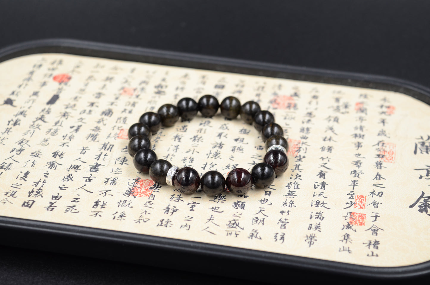 Agarwood Flame Fortune-Bringing Bracelet