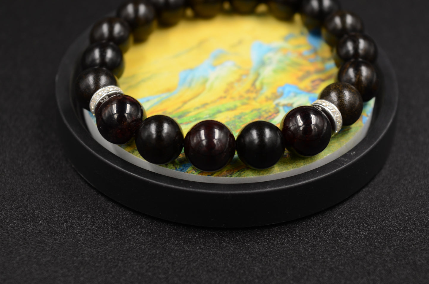 Agarwood Flame Fortune-Bringing Bracelet