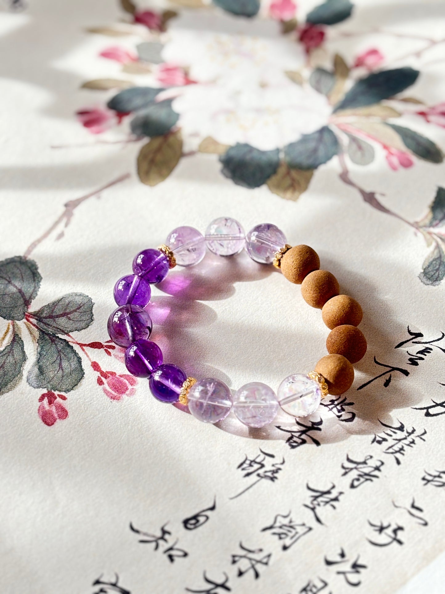 Amethyst Medicinal Incense Bracelet