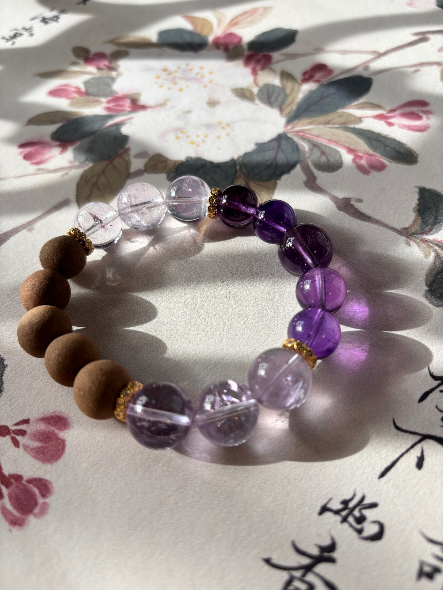 Amethyst Medicinal Incense Bracelet